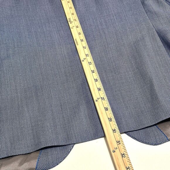 Hugo Boss The James Men's Size 42R Blue Wool Sport Coat Blazer Jacket 2-Button - Picture 7 of 16